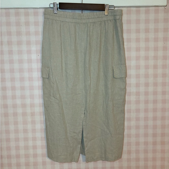 A New Day Linen Blend Skirt - Picture 4 of 6